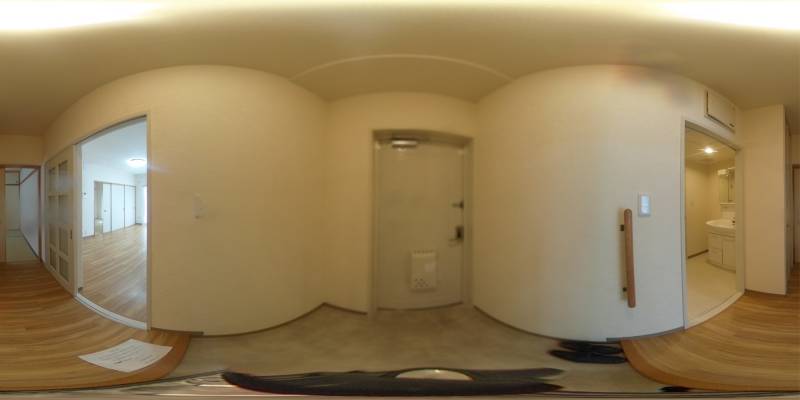 パノラマ画像玄関