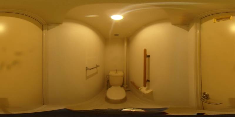 パノラマ画像トイレ