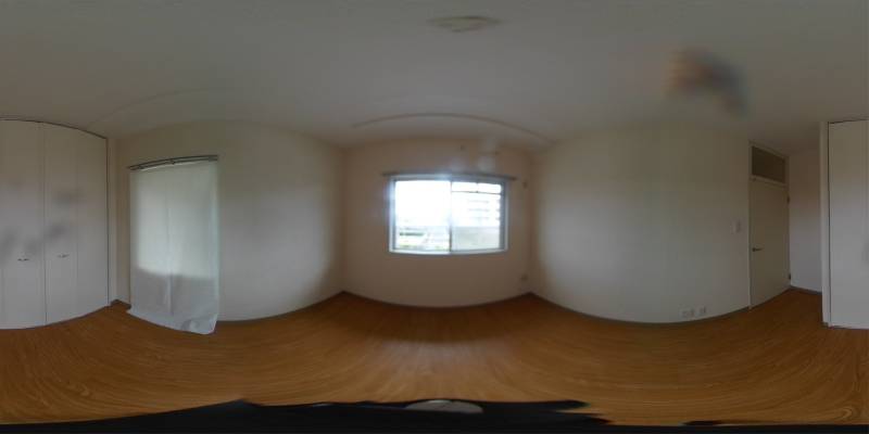 パノラマ画像洋室