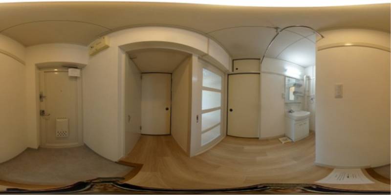 パノラマ画像玄関