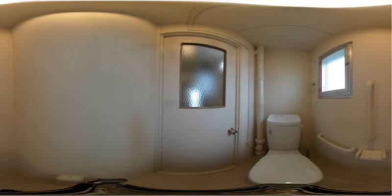 パノラマ画像トイレ