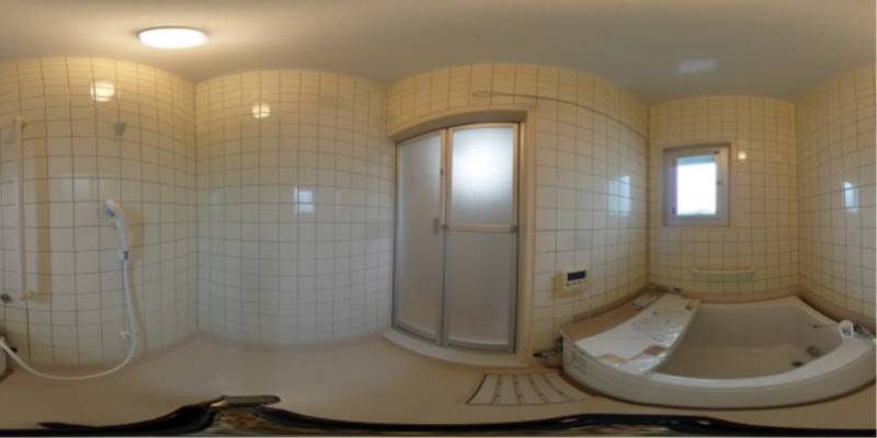 パノラマ画像バスルーム