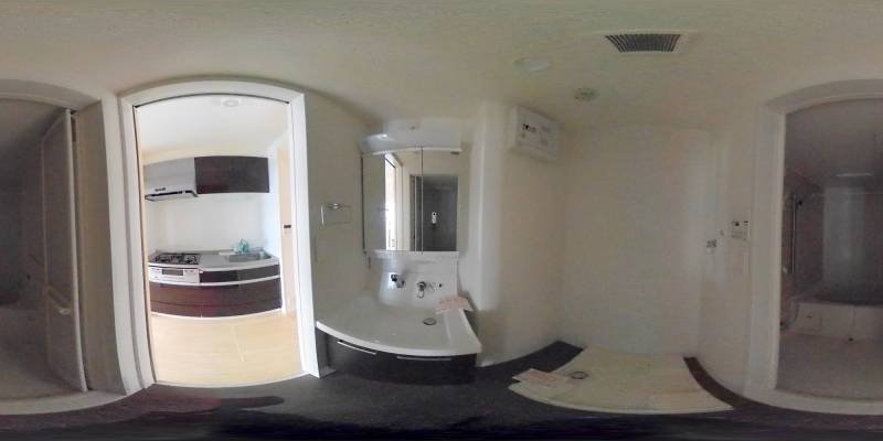 パノラマ画像洗面所