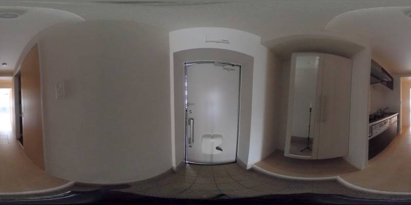 パノラマ画像玄関