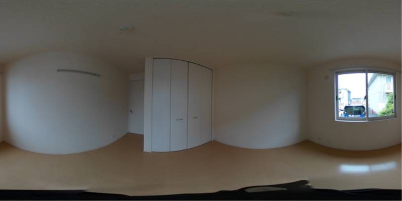 パノラマ画像洋室