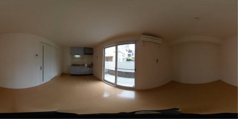 パノラマ画像リビング