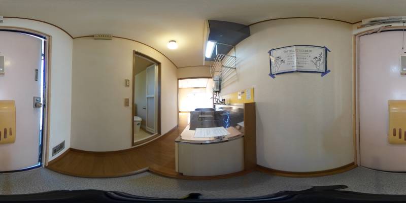 パノラマ画像玄関