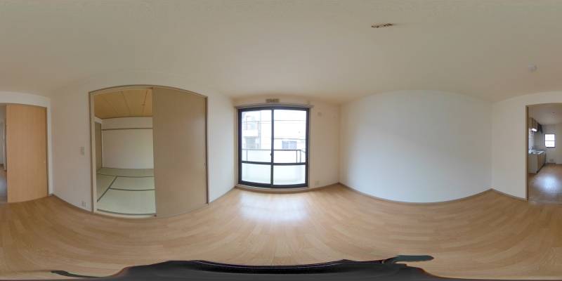 パノラマ画像洋室