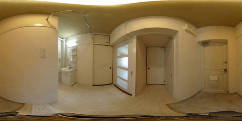 パノラマ画像玄関