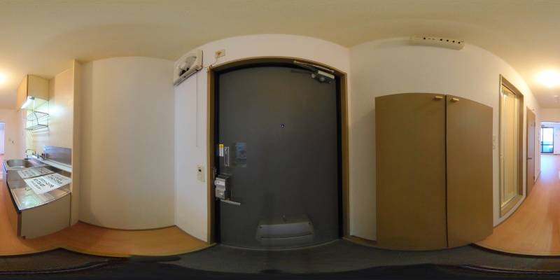 パノラマ画像玄関