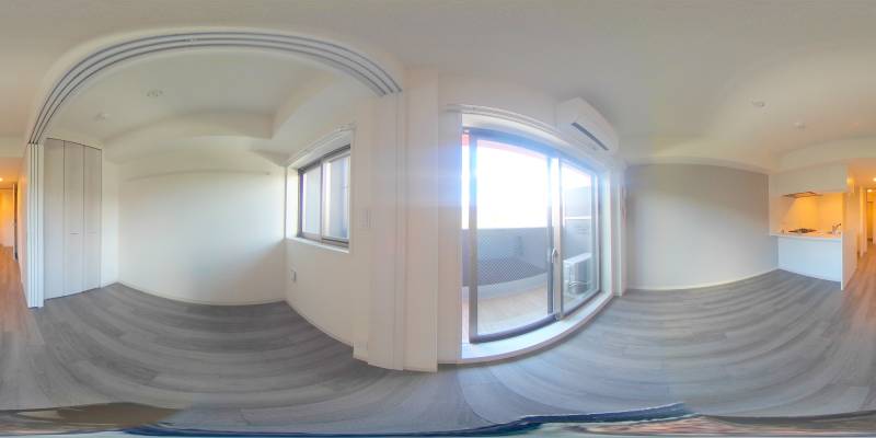 パノラマ画像洋室