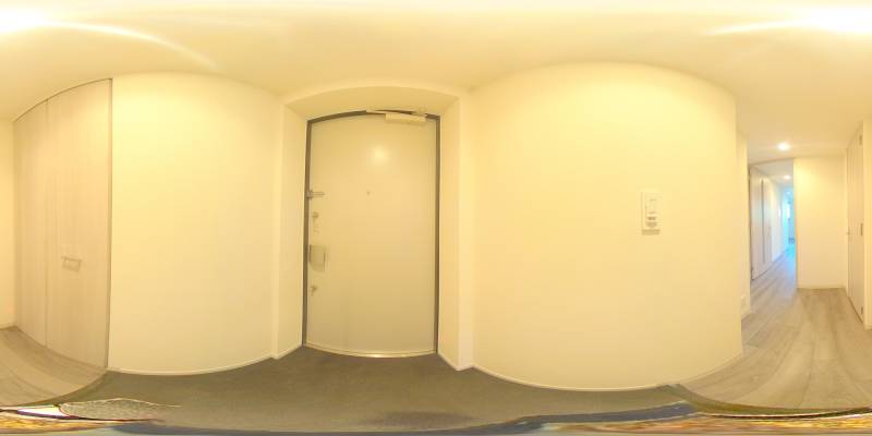 パノラマ画像玄関