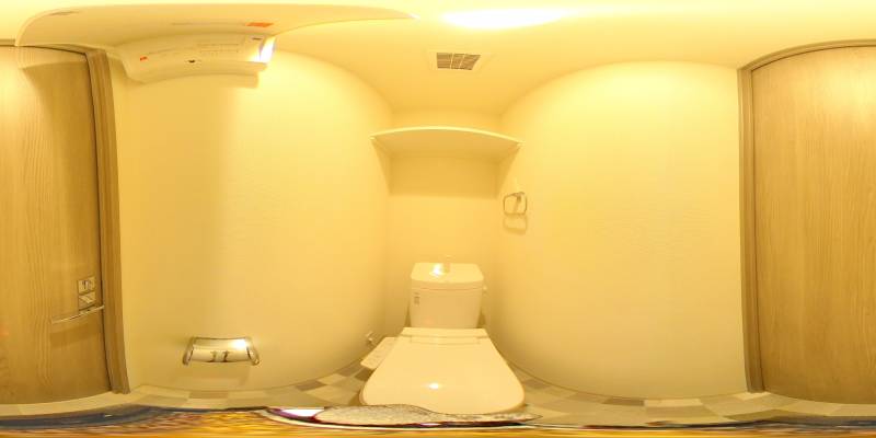 パノラマ画像トイレ