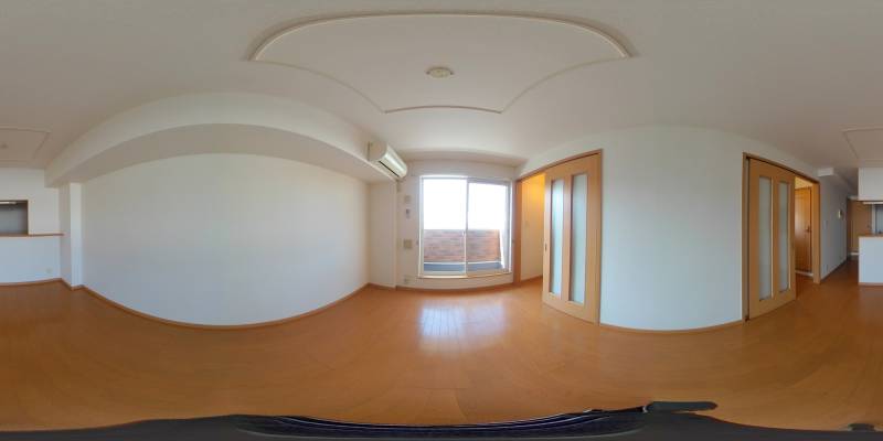 パノラマ画像リビング