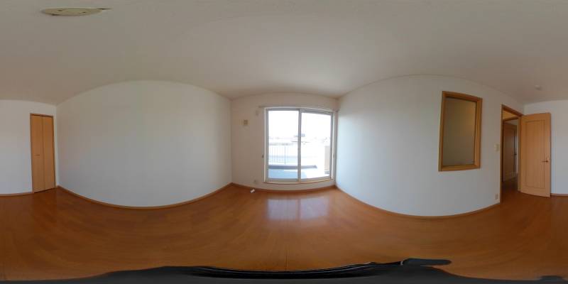 パノラマ画像洋室