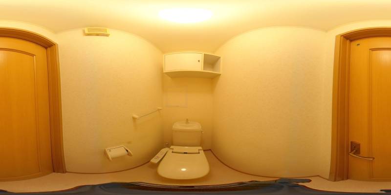 パノラマ画像トイレ