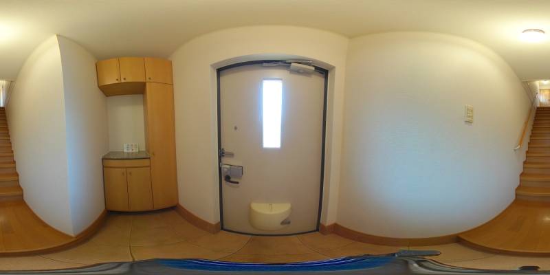 パノラマ画像玄関