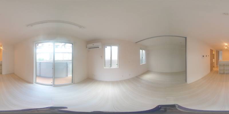 パノラマ画像リビング