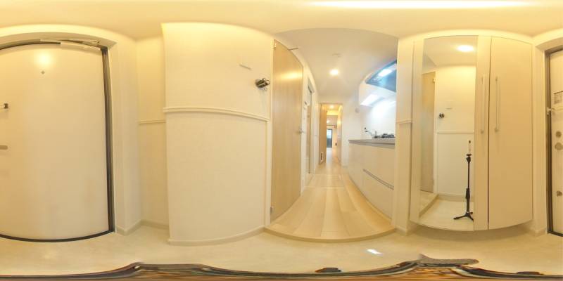 パノラマ画像玄関