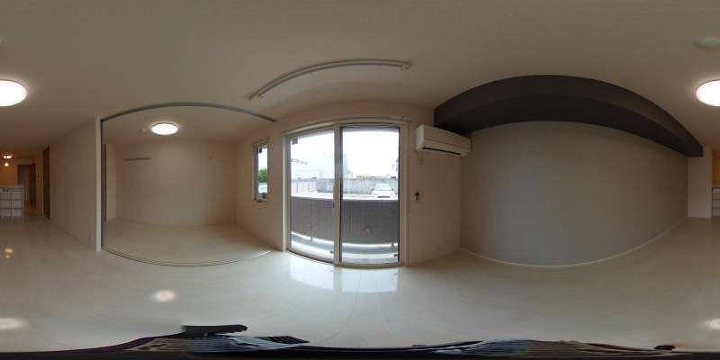 パノラマ画像リビング