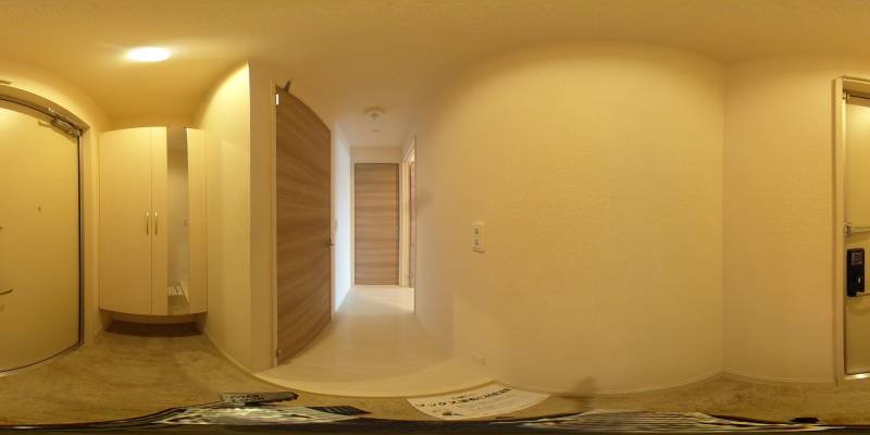 パノラマ画像玄関