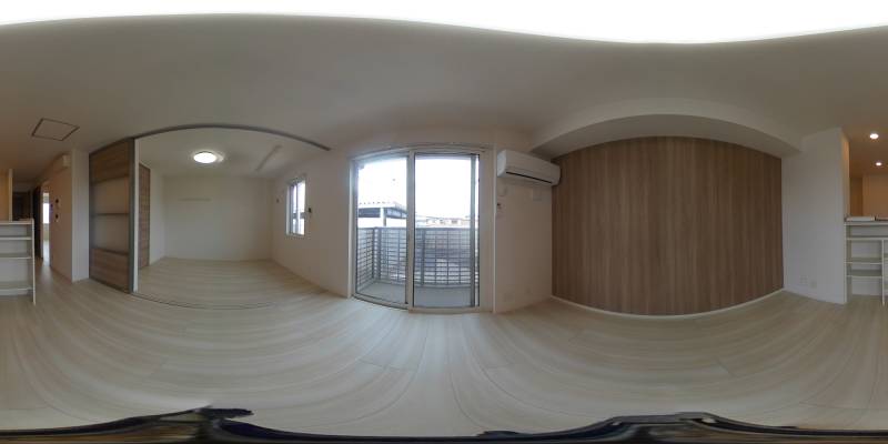 パノラマ画像リビング