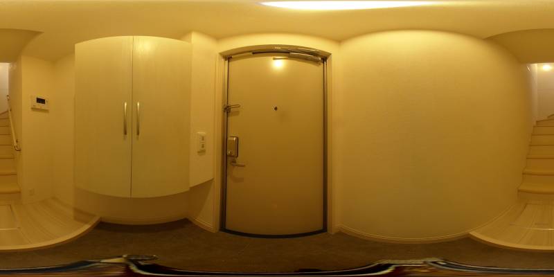 パノラマ画像玄関