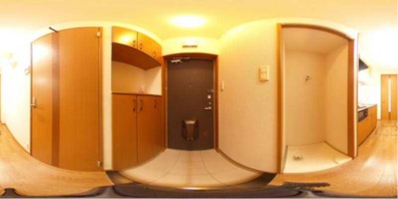 パノラマ画像玄関