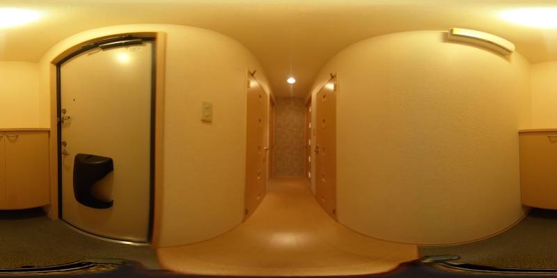 パノラマ画像玄関