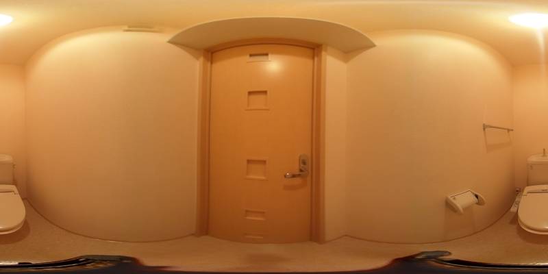 パノラマ画像トイレ