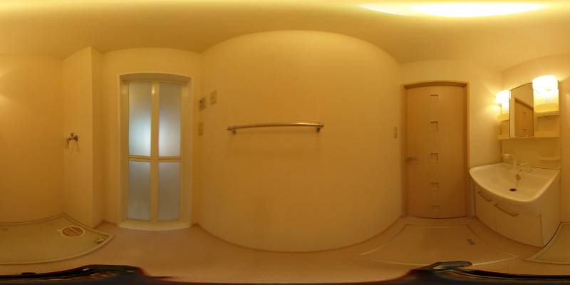 パノラマ画像洗面所