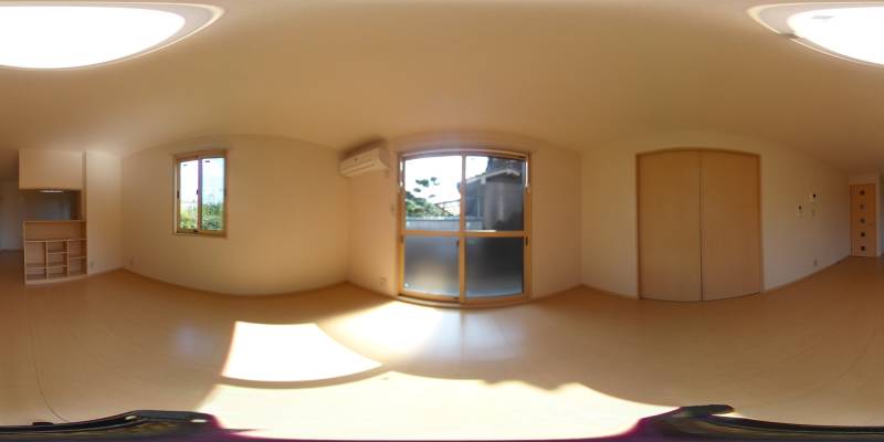 パノラマ画像リビング