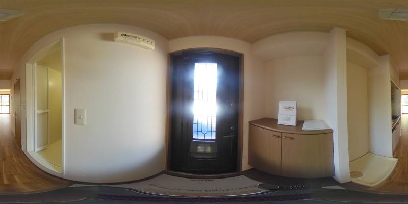 パノラマ画像玄関