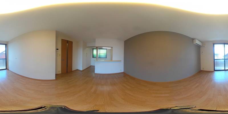 パノラマ画像洋室