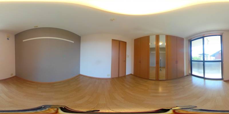 パノラマ画像洋室