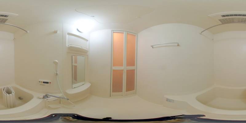 パノラマ画像バスルーム