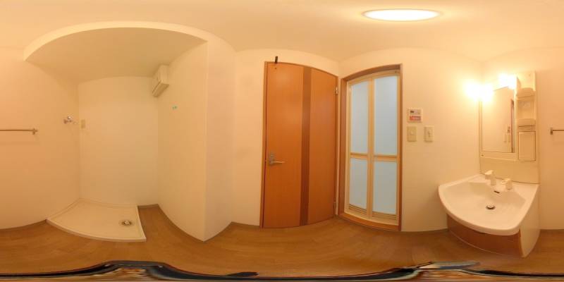 パノラマ画像洗面所