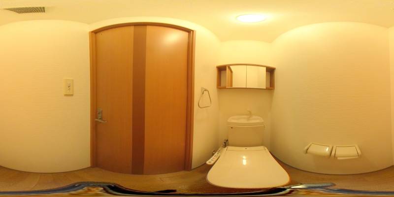 パノラマ画像トイレ