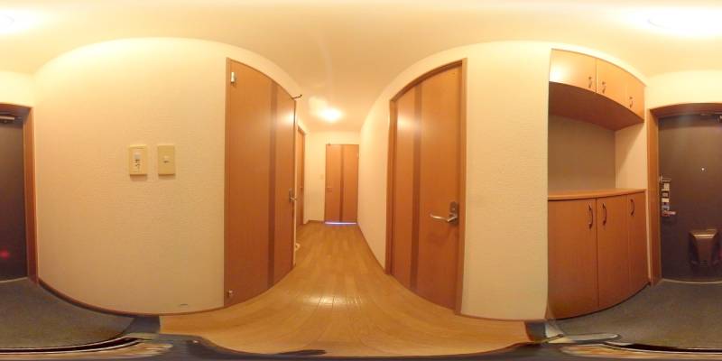 パノラマ画像玄関