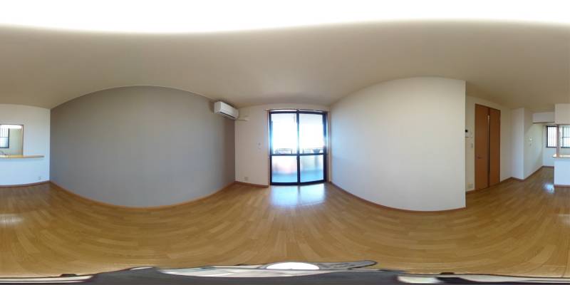 パノラマ画像リビング