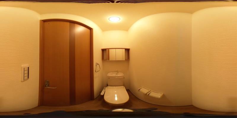 パノラマ画像トイレ