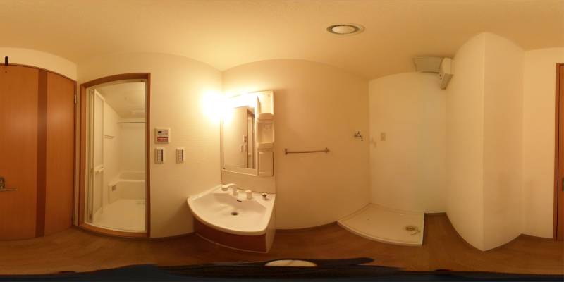 パノラマ画像洗面所