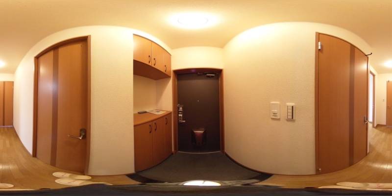 パノラマ画像玄関