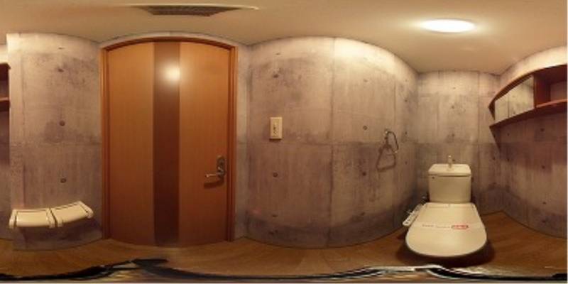 パノラマ画像トイレ