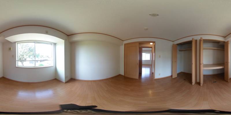 パノラマ画像洋室