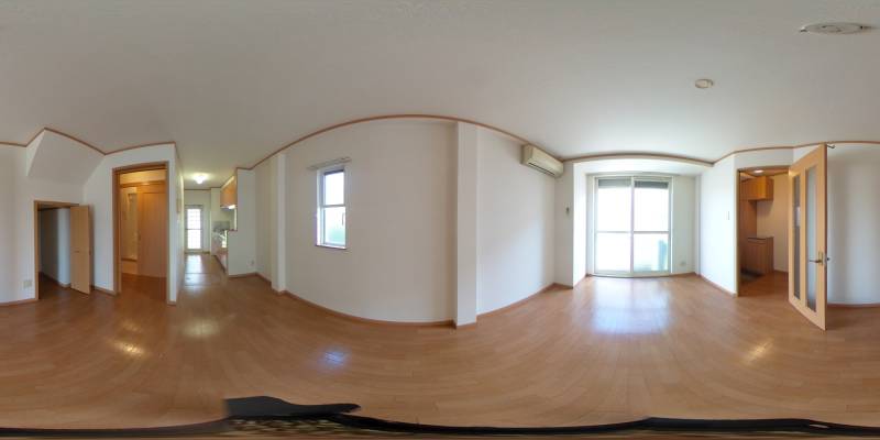 パノラマ画像リビング