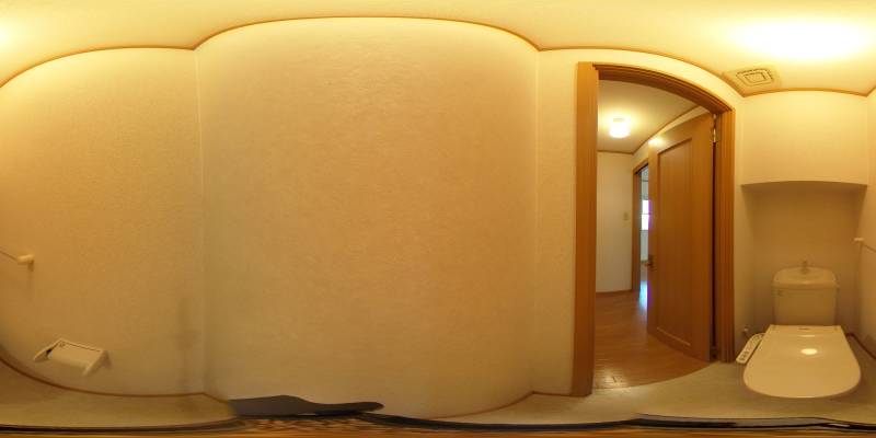 パノラマ画像トイレ