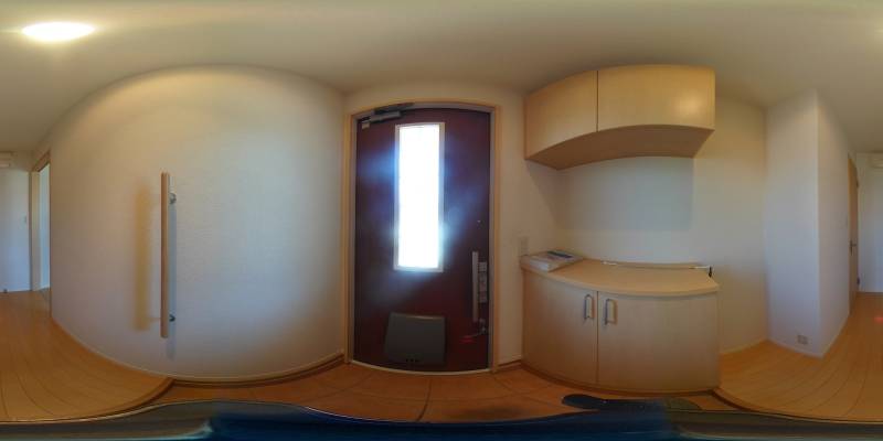 パノラマ画像玄関