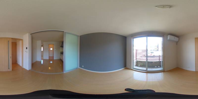 パノラマ画像洋室