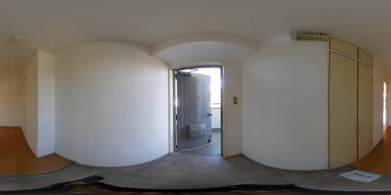 パノラマ画像玄関